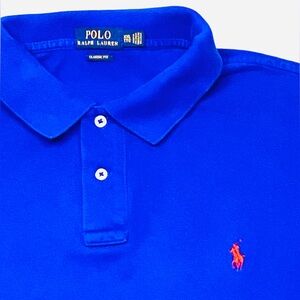 Ralph Lauren Men’s Polo - Cobalt Blue with Red Pony